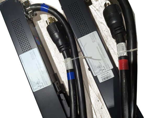 Server Technology CW-24VYM311A1 Switched PDUs 208V 3-Phase 50-Outlets L21-30P (2) Server Technology CW-24VYM311A1 Switched PDUs 208V 3-Phase 50-Outlets L21-30P