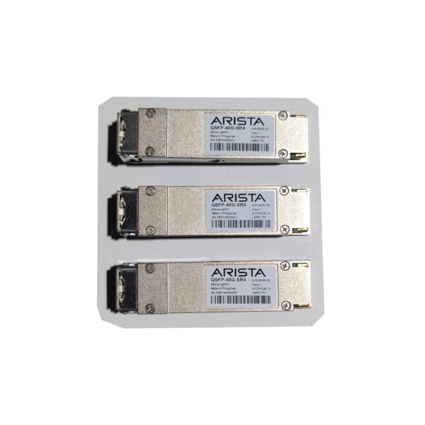 Arista QSFP-40G-SR4 (Lot of 3) 850nm QSFP+ Transceiver Modules