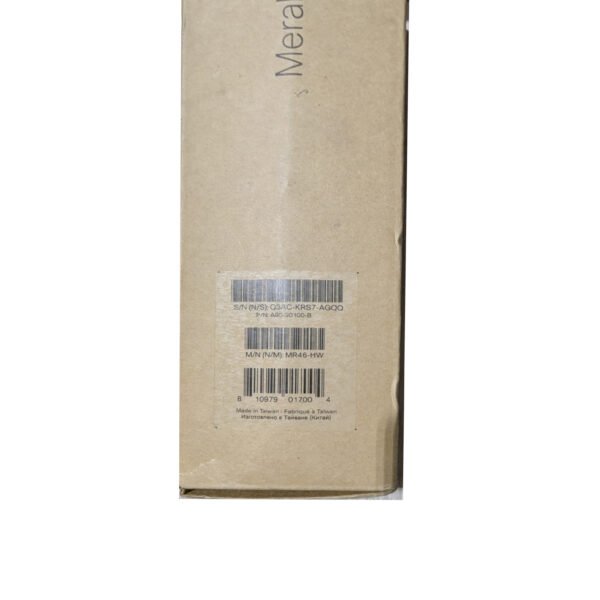 Cisco Meraki MR46-HW Wi-Fi 6 (802.11ax) Indoor Cloud Access Point (NOB)