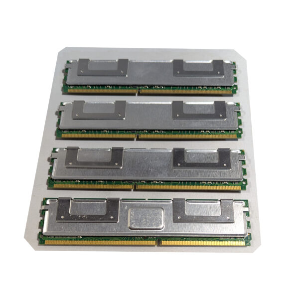 Gigaram Gigamem 16GB (4x4GB) 2Rx4 PC2-5300-555 DDR2 240-Pin RAM Server Memory GR4GF36T2564-667IQ-EP6J
