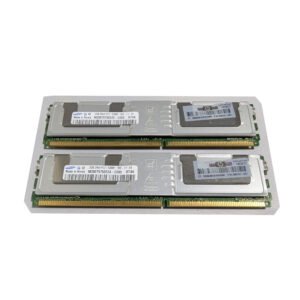 HP 398707-051 Samsung 4GB (2x2GB) 2Rx4 PC2-5300F-555 DDR2 240-Pin RAM Server Memory M395T5750EZ4-CE65 (1) HP 398707-051 Samsung 4GB (2x2GB) 2Rx4 PC2-5300F-555 DDR2 240-Pin RAM Server Memory M395T5750EZ4-CE65