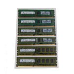 HP 497157-D01 Samsung 12GB (6x2GB) PC3-10600U 1333MHz DDR3 240-Pin RAM Server Memory