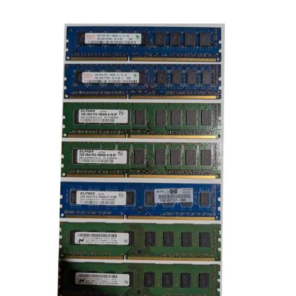 Hynix + Various 20GB (10 x 2GB) PC3-10600E 1333MHz DDR3 240-Pin RAM Server Memory (3) Hynix + Various 20GB (10 x 2GB) PC3-10600E 1333MHz DDR3 240-Pin RAM Server Memory