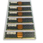 Infineon 12GB (6x2GB) 2Rx4 PC2-4200F-444 DDR2 240-Pin RAM Server Memory HYS72T256020HFN-3.7-A
