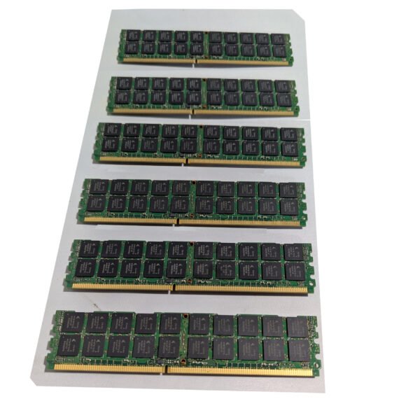 Infineon 12GB (6x2GB) 2Rx4 PC2-4200F-444 DDR2 240-Pin RAM Server Memory HYS72T256020HFN-3.7-A