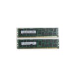 Samsung 16GB (2 x 8GB) PC3L-10600R 1333MHz DDR3 240-Pin RAM Server Memory M393B1K70CH0-YH9