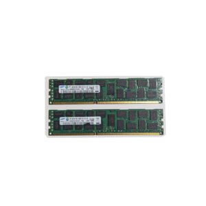 Samsung 16GB (2 x 8GB) PC3L-10600R 1333MHz DDR3 240-Pin RAM Server Memory M393B1K70CH0-YH9
