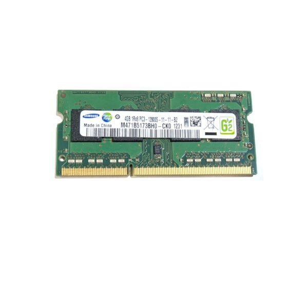 Samsung 4GB PC3-12800S DDR3 204-Pin SO-DIMM RAM Memory M471B5173BH0-CK0