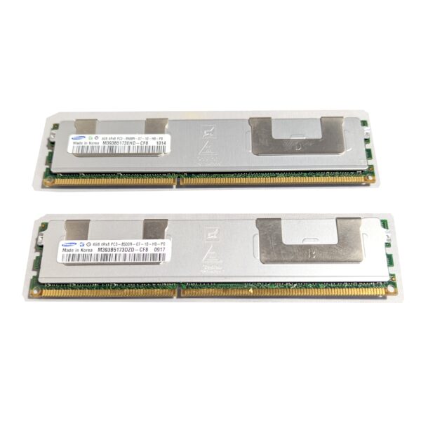 Samsung 4GB (QTY 43) 4Rx8 PC3-8500R DDR3 RAM 240-Pin Server Memory M393B5173DZD-CF8