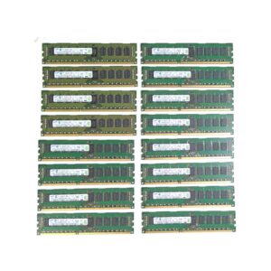 Samsung 64GB (16x4GB) PC3-12800R 1600MHz DDR3 240-Pin RAM Server Memory M393B5273DH0-CK0