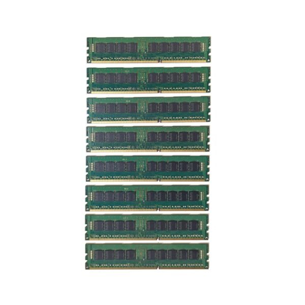 Samsung 64GB (8x8GB) PC3L-12800R 1600MHz DDR3 240-Pin RAM Server Memory M393B1G70BH0-YK0