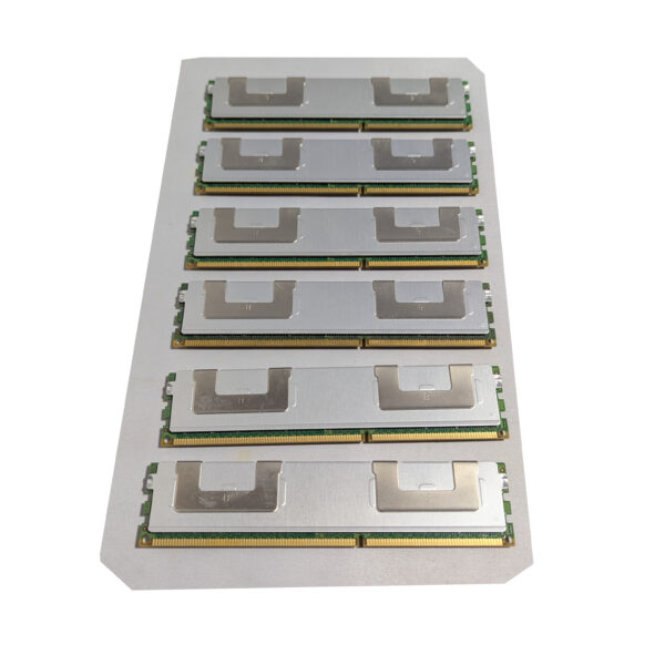 Super Talent W10RB4G4S Hynix 24GB (6x4GB) PC3-8500 1066MHz DDR3 240-Pin RAM Server Memory (2) Super Talent W10RB4G4S Hynix 24GB (6x4GB) PC3-8500 1066MHz DDR3 240-Pin RAM Server Memory