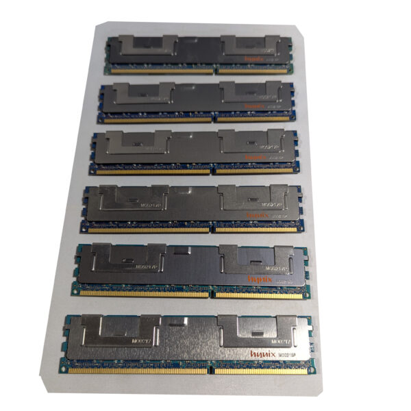Super Talent W13RB4G4H Hynix 24GB (6x4GB) PC3-10600 1333MHz DDR3 240-Pin RAM Server Memory
