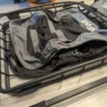 Thule Canyon XT Roof Basket Black 859002859XT with Cargo Net & Cargo Bag (7) Thule Canyon XT Roof Basket Black 859002/859XT with Cargo Net & Cargo Bag