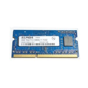 Elpida 4GB PC3-12800S DDR3 204-Pin SO-DIMM RAM Memory EBJ40UG8BBU0-GN-F