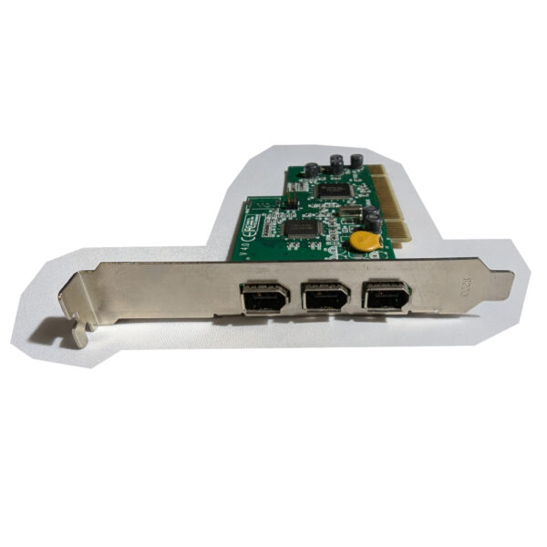 Adaptec FireConnect 3-port IEEE 1394 FireWire 400 PCI Host Adapter Card AFW-4300A LP (1) Adaptec FireConnect 3-port IEEE 1394 FireWire 400 PCI Host Adapter Card AFW-4300A LP
