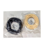 Belkin (Qty 2) Cat5e 15Ft Patch Cord RJ45 Network Cables Black & Yellow A3L791-15-BLK
