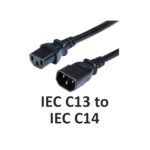 Cisco Volex AC Power Cables (QTY 6) IEC C13 to C14 10 Feet 10A 250V 14AWG Black 37-0833-02