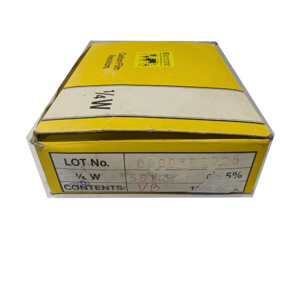 Electronic Components International (Qty 1000) Carbon Film Resisters ¼W .25W 56K Ω ±5%