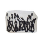 HP (QTY 8) 8121-0740 AC Computer Power Cords 6 Feet IEC C13 to NEMA 5-15P