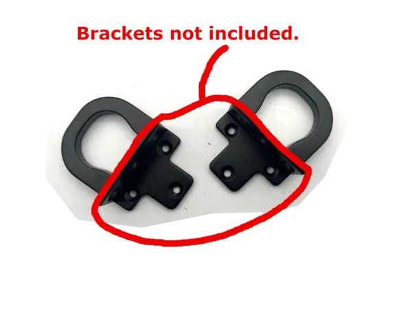 Rack Mount Ear Handles for Supermicro Rack Mount Rails Black (1) Rack Mount Ear Handles for Supermicro Rack Mount Rails Black