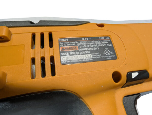 Ridgid (QTY 2) 18.0v 3" Cordless R8660 Drywall and Deck Collated Screwdriver (No Batteries)