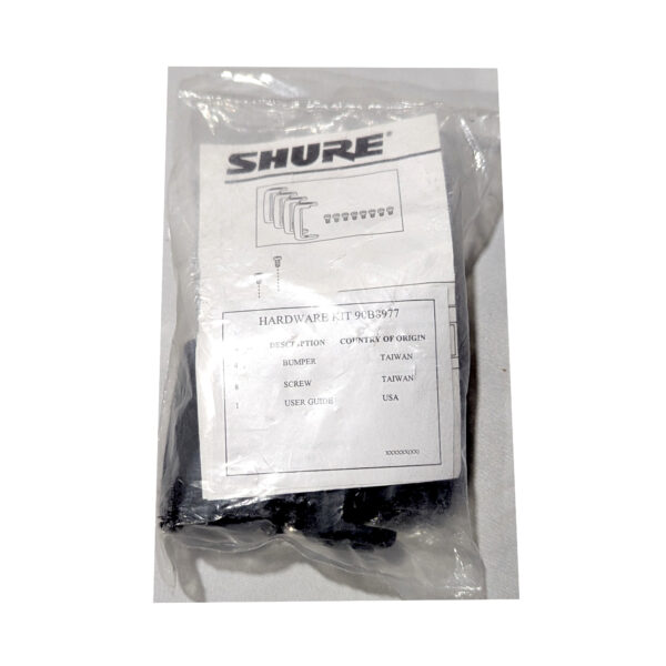 Shure Protective Bumper Hardware Kit Set of 4 for SLX Wireless Receiver 90B8977