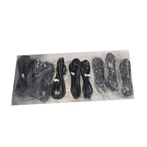 Supermicro (QTY 9) AC Computer Power Cords 6 Feet IEC C13 to NEMA 5-15P CBL-PWCD-0160-IS