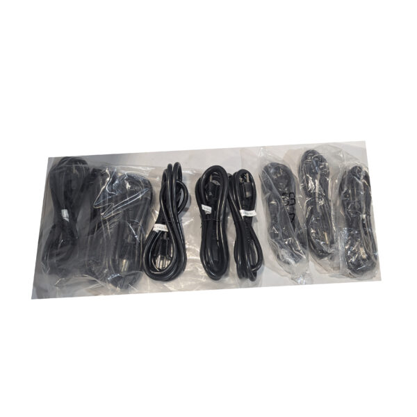 Supermicro (QTY 9) 6 Feet IEC C13 to NEMA 5-15P CBL-PWCD-0160-IS