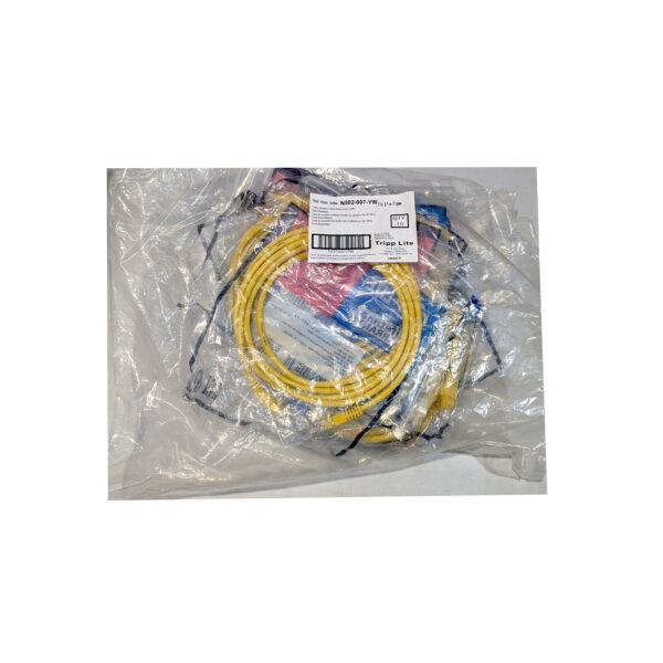 Tripp Lite (QTY 10) Yellow Cat5e Patch Ethernet Cables 7Ft N002-007-YW