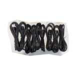 Well Shin (QTY 9) WS-001F AC Computer Power Cords 6 Feet IEC C13 to NEMA 5-15P