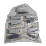 Xicon (Qty 1000) Metal Film Axial Fixed Resistors ¼W (.25W) 11-18 Ω ±1%