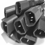 Yung Li AC Power Cables (Qty 9) IEC C14 to C19 3 Feet 16A 250V 14AWG Black PWRC14C19-03F-15A