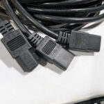 Cisco (QTY 3) 6 Feet IEC C13 to C14 AC Power Cables 10A 250V 17AWG Black 37-0994-02