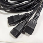 Cisco (QTY 3) 6 Feet IEC C13 to C14 AC Power Cables 10A 250V 17AWG Black 37-0994-02