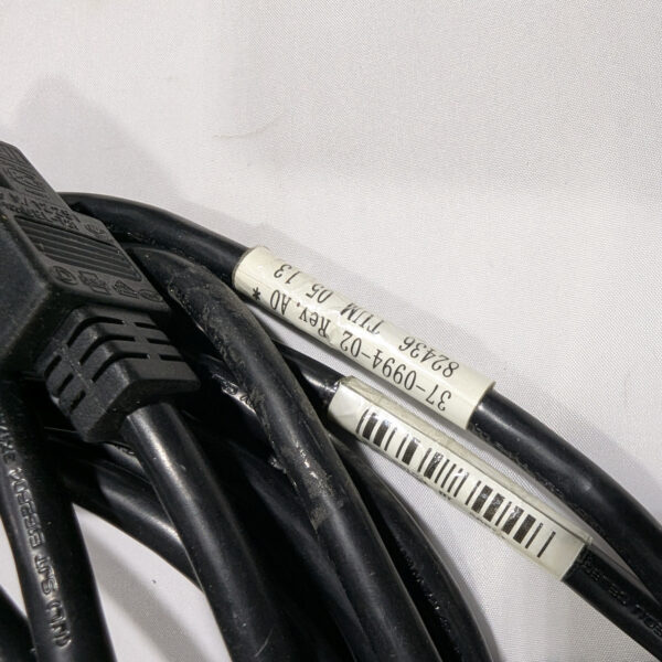 Cisco (QTY 3) 6 Feet IEC C13 to C14 AC Power Cables 10A 250V 17AWG Black 37-0994-02