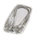 HP Longwell (QTY 4) 2 Feet IEC C13 to C14 AC Power Cords 10A 250V 17AWG Gray (142263-013)
