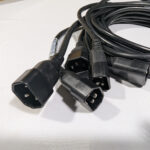 HP (QTY 5) 6 Feet IEC C13 to C14 AC Power Cables 10A 250V 18AWG Black 142263-001 (2) HP (QTY 5) 6 Feet IEC C13 to C14 AC Power Cables 10A 250V 18AWG Black 142263-001