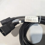 IBM Longwell 6.5 Ft IEC C13 to C14 AC Power Cable 10A 250V 16AWG Black 39M5508