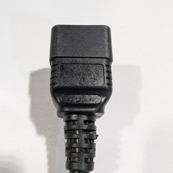 Longwell 4 Feet IEC C19 to C20 AC Power Cord 15A 250V 14 AWG (E55349)
