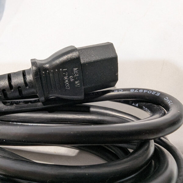 MSL (QTY 5) 12Ft IEC C13 to C14 AC Power Cords 10A 250V 18AWG (4) MSL (QTY 5) 12Ft IEC C13 to C14 AC Power Cords 10A 250V 18AWG