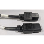 NetApp (QTY 5) AC Extension Power Cords 10A 250V 17 AWG 2.25 Feet IEC C13 to C14 117-00005