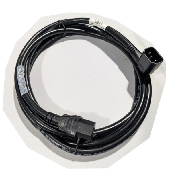 Oracle 3m IEC C13 to 90° C14 AC Power Cord 10A 250V 14AWG (7313667)