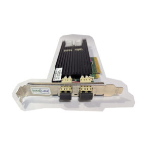Silicom Dual-Port 10GbE SFP+ Fiber Optic Server Network Interface PCIe Card PE210G2BPI9-SR-SD