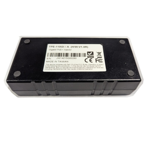 TRENDnet Gigabit PoE+ Injector TPE-115GIA (Power Over Ethernet) (3) TRENDnet Gigabit PoE+ Injector TPE-115GI/A (Power Over Ethernet)