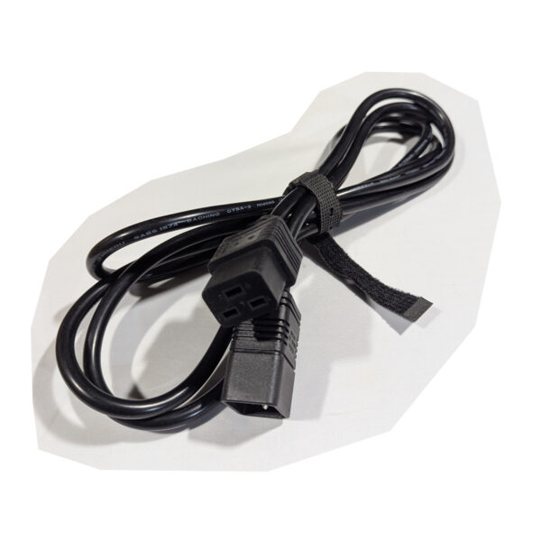 Volex 8 Feet IEC C19 to C20 AC Power Cord 15A 250V 14 AWG (N14586)