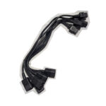 Volex AC Extension Power Cable IEC C19 to C20 2 Feet 16A 250V 14AWG Black E62405 (1) Volex (Qty 5) AC Extension Power Cables IEC C19 to C20 2 Feet 16A 250V 14AWG Black E62405