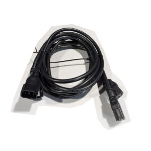 Volex (QTY 2) IEC C13 to C14 6 Feet AC Power Cables 13A 250V 16AWG Black E67601