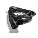 Volex (QTY 2) IEC C13 to C14 6 Feet AC Power Cables 13A 250V 16AWG Black E67601