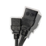 Well Shin (QTY 2) AC Extension Power Cords 16A 250V 14 AWG 4 Feet IEC C19 to C20 E90165-D (2) Well Shin (QTY 2) AC Extension Power Cords 16A 250V 14 AWG 4 Feet IEC C19 to C20 E90165-D
